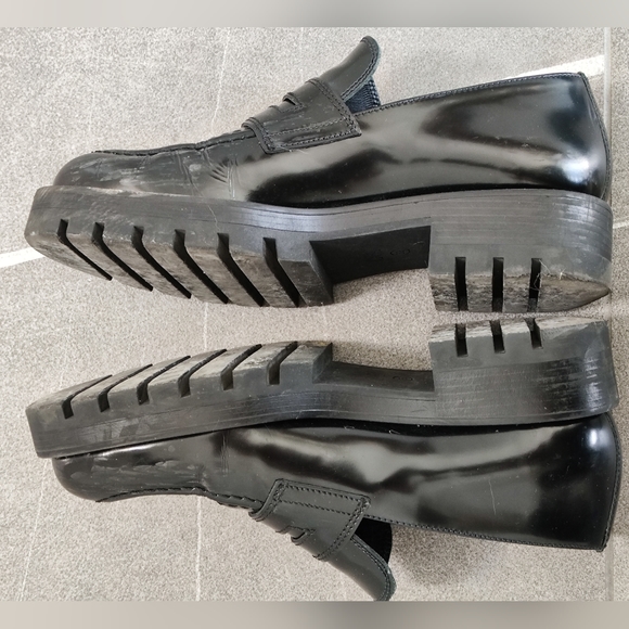 Zara platform leather loafers - Picture 4 of 5